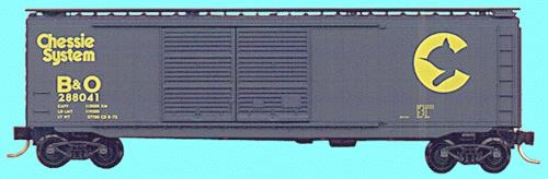 B&O Chessie System - Box, Long - Micro-Trains 34010